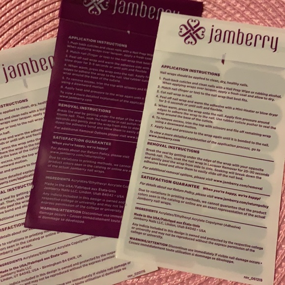 3 NEW Jamberry nail sets - Picture 5 of 5